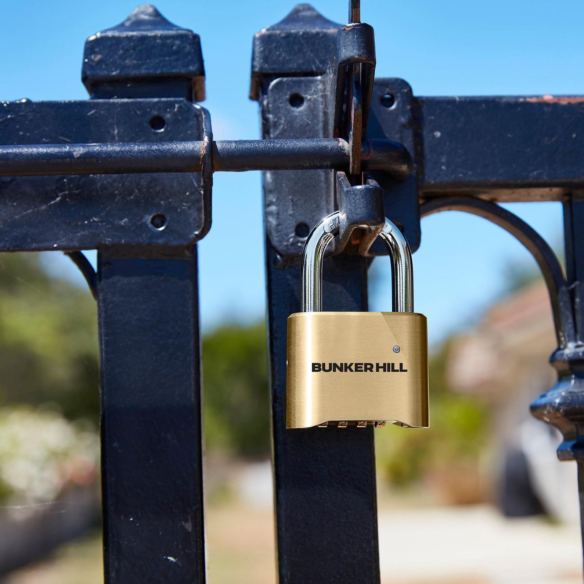 2 in. Solid Body Brass Combination Padlock M5271