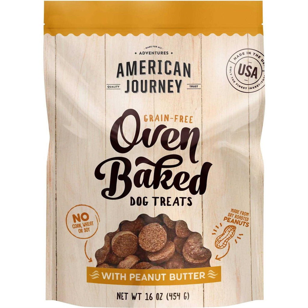 Peanut Butter Grain-Free Oven Baked Crunchy Biscuit Dog Treats R533