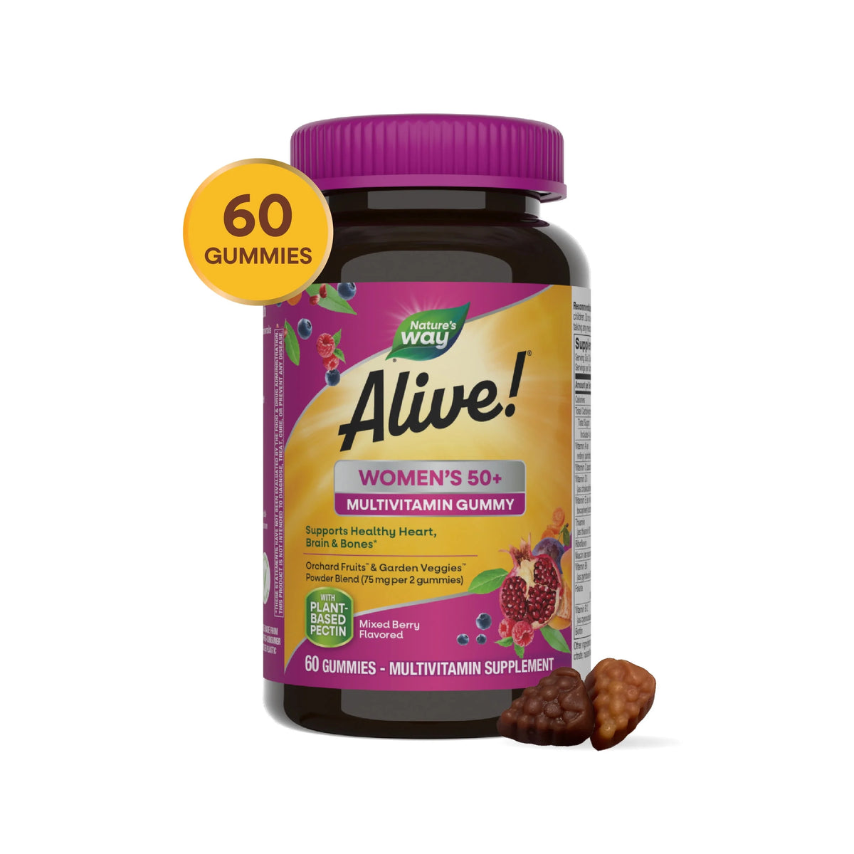 Mixed Berry 60 Count Gummy Multivitamin O8041