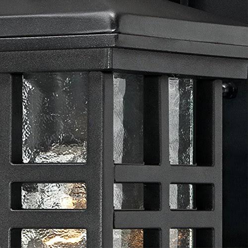 1 Light Outdoor Wall Lantern with Dusk to Dawn Sensor U3416