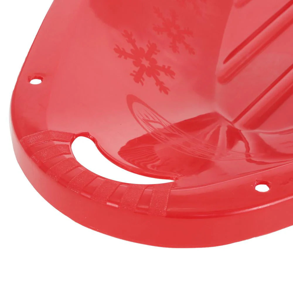 Two-Rider Sled Tough Polyresin Red K18521