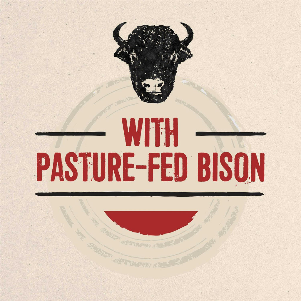 Natural Dog Treats Filled Chew With Bison Y3385