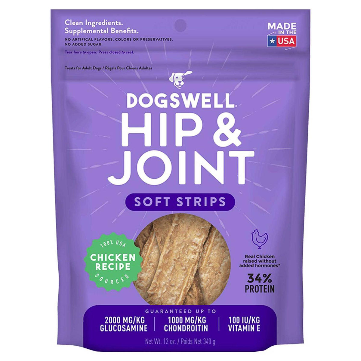 Chicken Soft Strips Dog Treats U9841