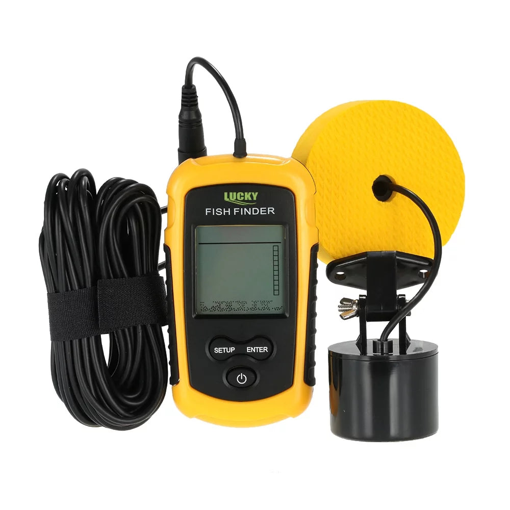 Portable Wired Fish Finder 100M Depth Sonar W40482