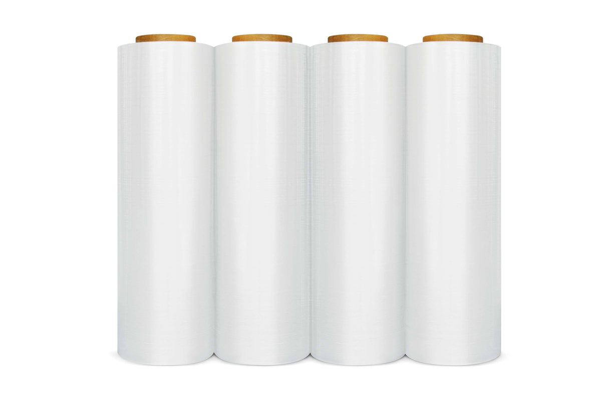 Cast Hand Wrap Stretch Clear Film 4 Rolls A266