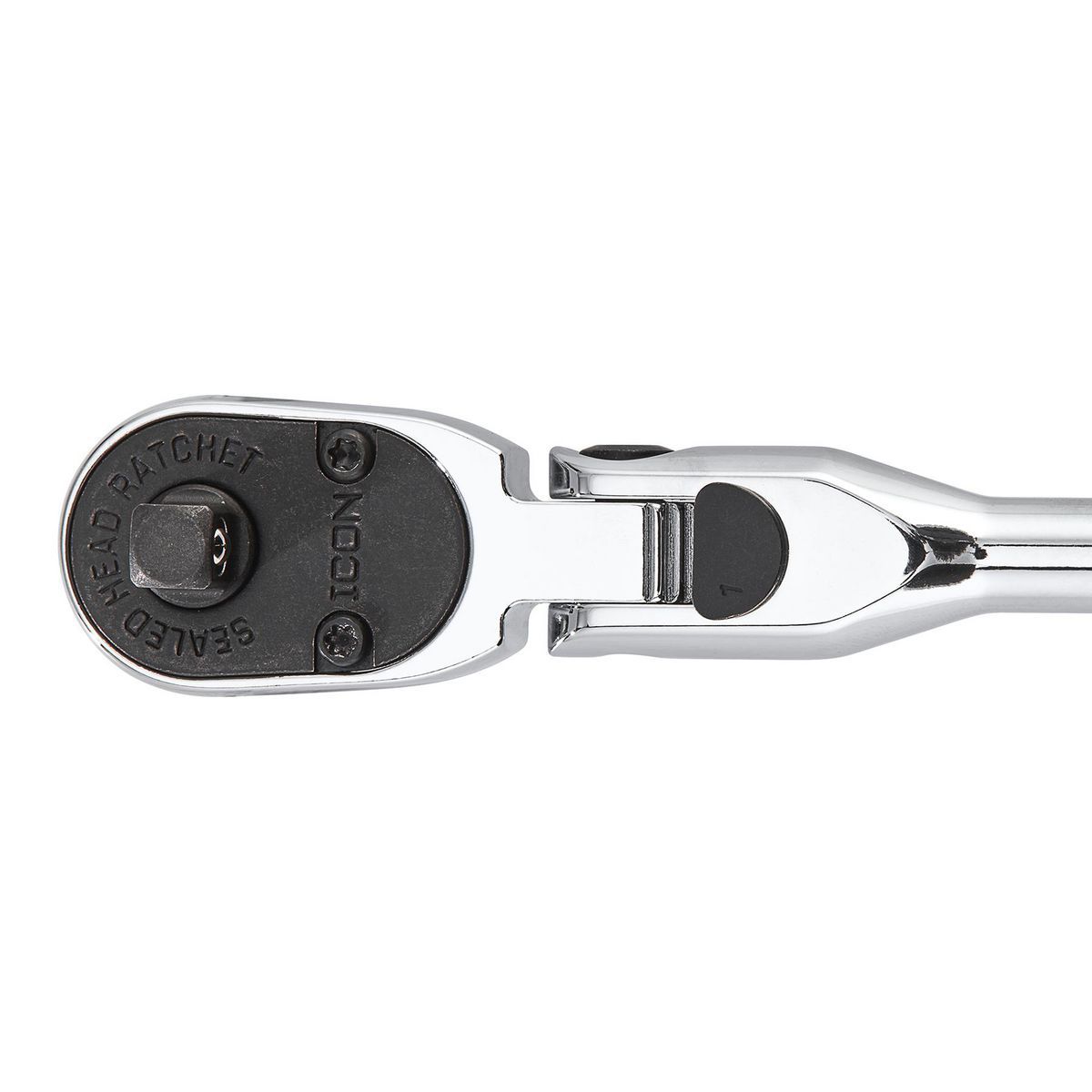 1/4 in. Drive 9 in. Long Locking Flex Ratchet with Comfort Grip A496901