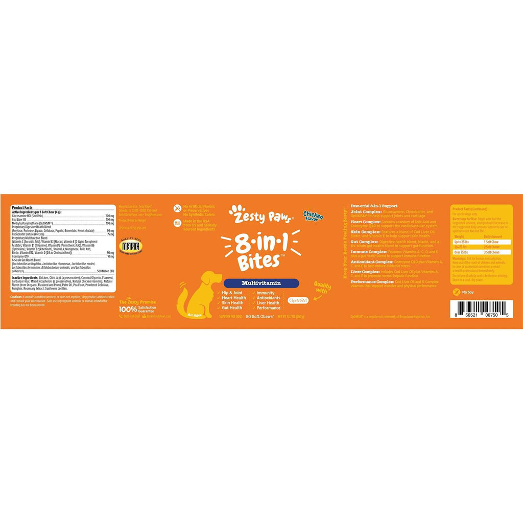8-in-1 Multifunctional Bites for Dogs Y60091