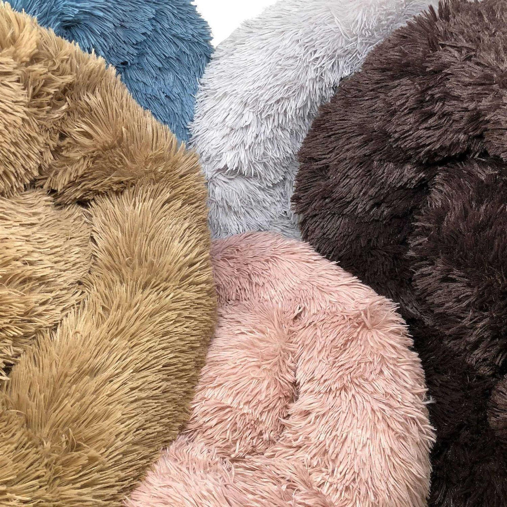 Plush Soft Rounded Dog Bed L7393