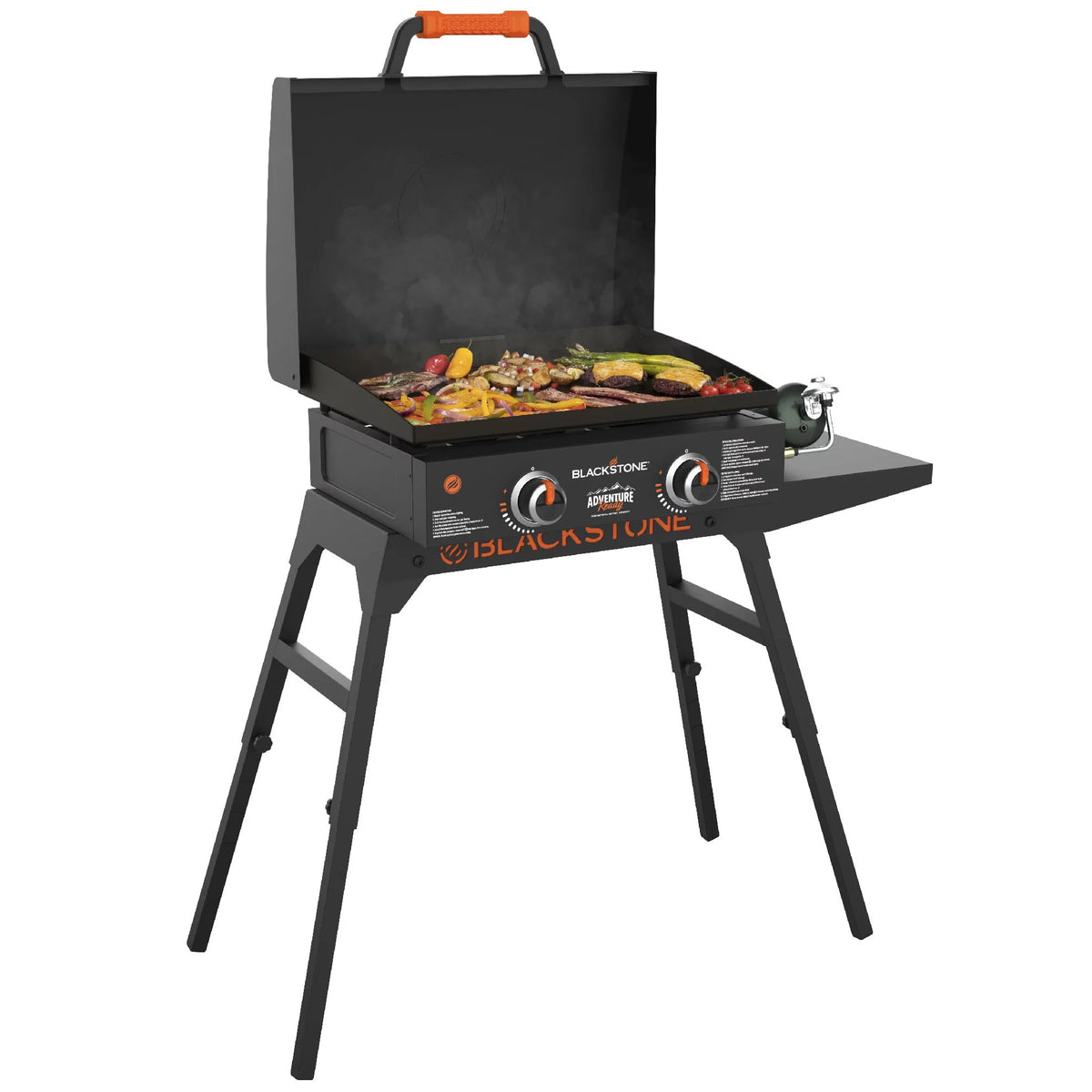 22 Propane Griddle with Stand and Adapter Hose D92390