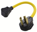 1.5ft 30A 4-Prong Dryer Plug to RV Adapter L4861