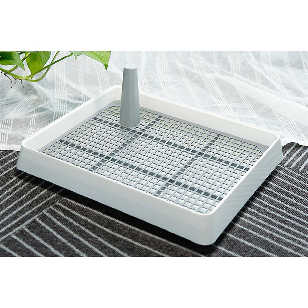 Rabbit Litter Box with Grate D4153