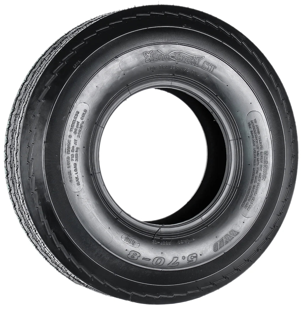 2-Pack Trailer Tire 5.70-8 4 Ply Bias Q594