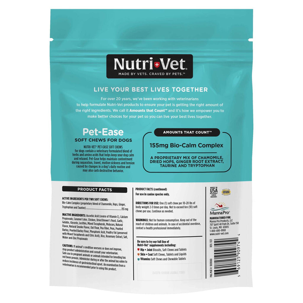 Pet Ease Soft Chews for Dogs C50591
