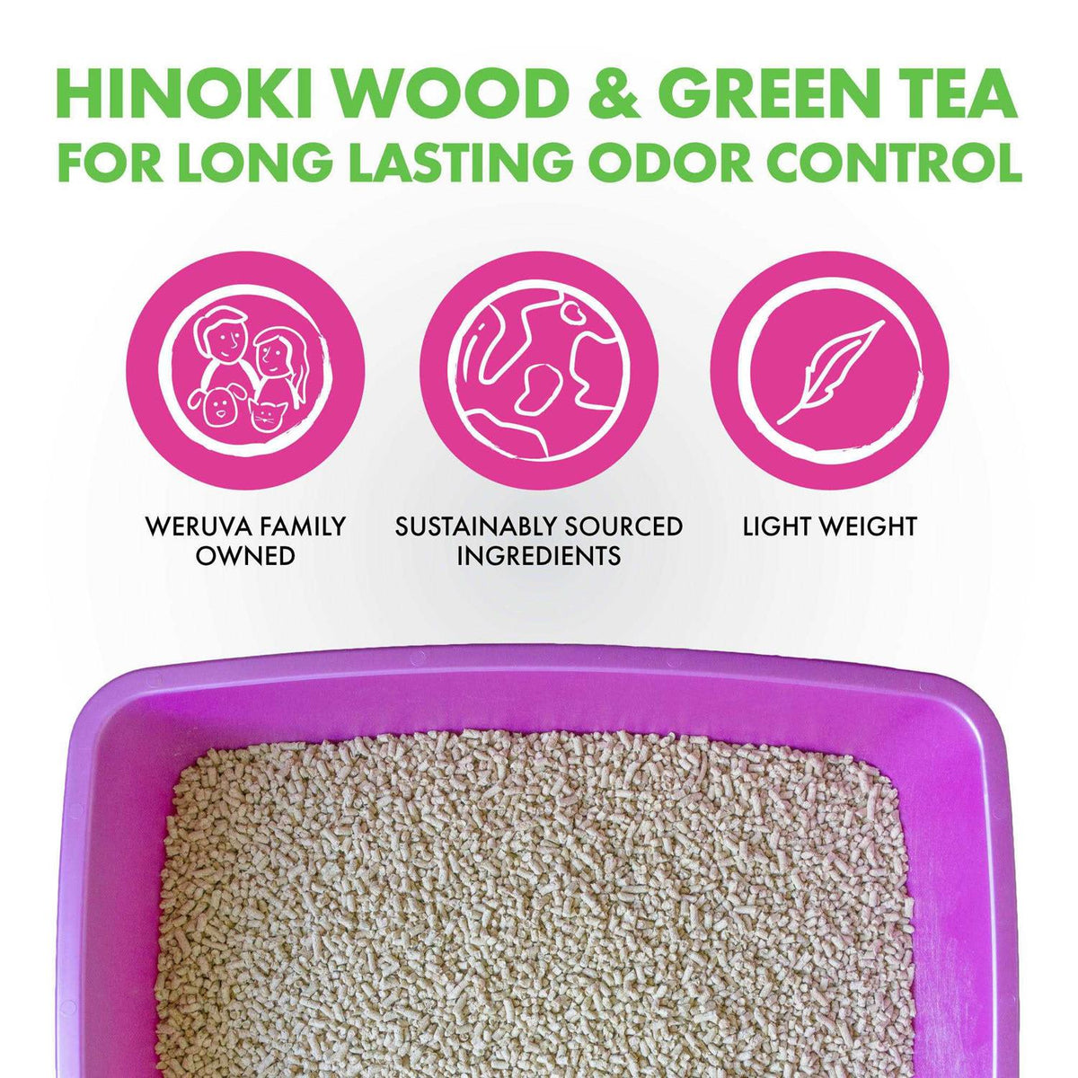Hinoki Wood Cat Litter S53309