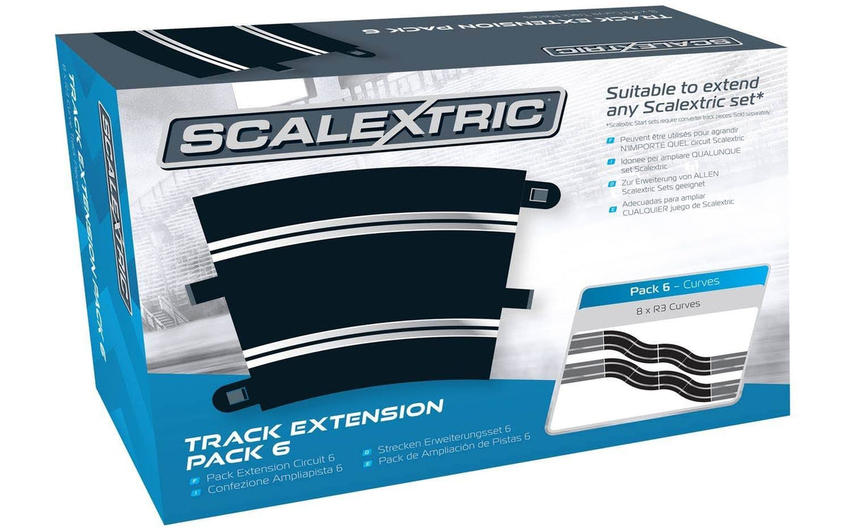 8 Radius 3 Curves Track Extension Pack X33778