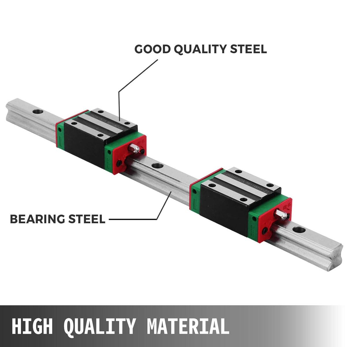 15-300mm Linear Rail with 4X Square Type Carriage Bearing Block F6541