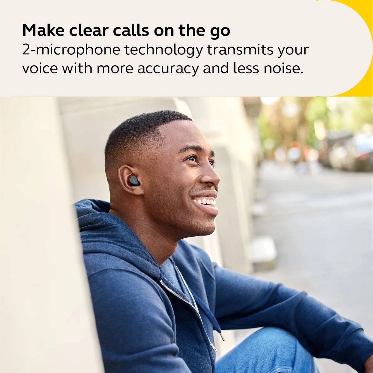 True Wireless Earbuds Noise Isolating Dark Grey M9947