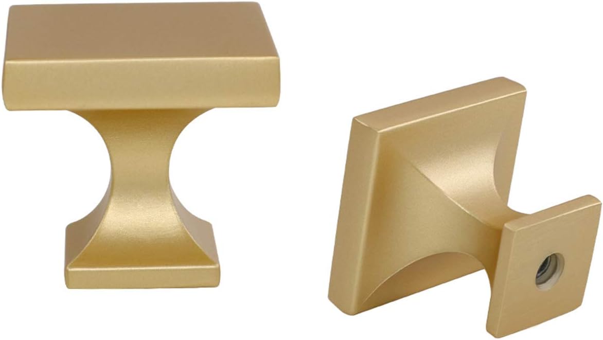 Matte Black Square Cabinet Knobs Pack of 30 W802966
