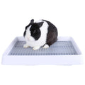 Rabbit Litter Box with Grate D4153