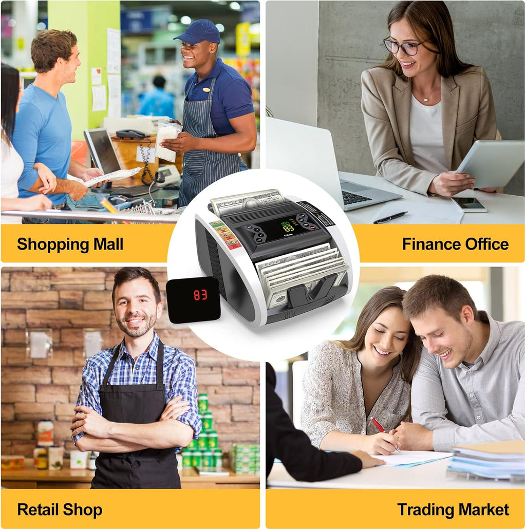 Money Counter Machine with Counterfeit Detection X197