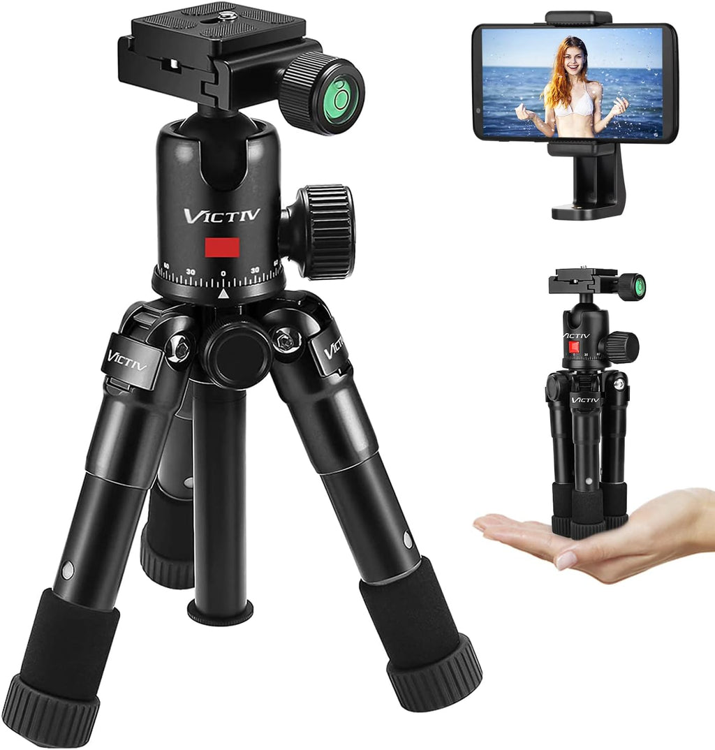 20 inch Aluminum Tabletop Tripod with 360 Degree Ball Head, Pack of 2 Q9132