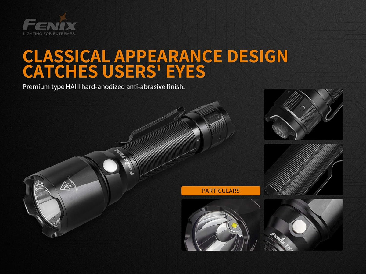 1600 Lumens LED Flashlight with Battery Carry Case R753027