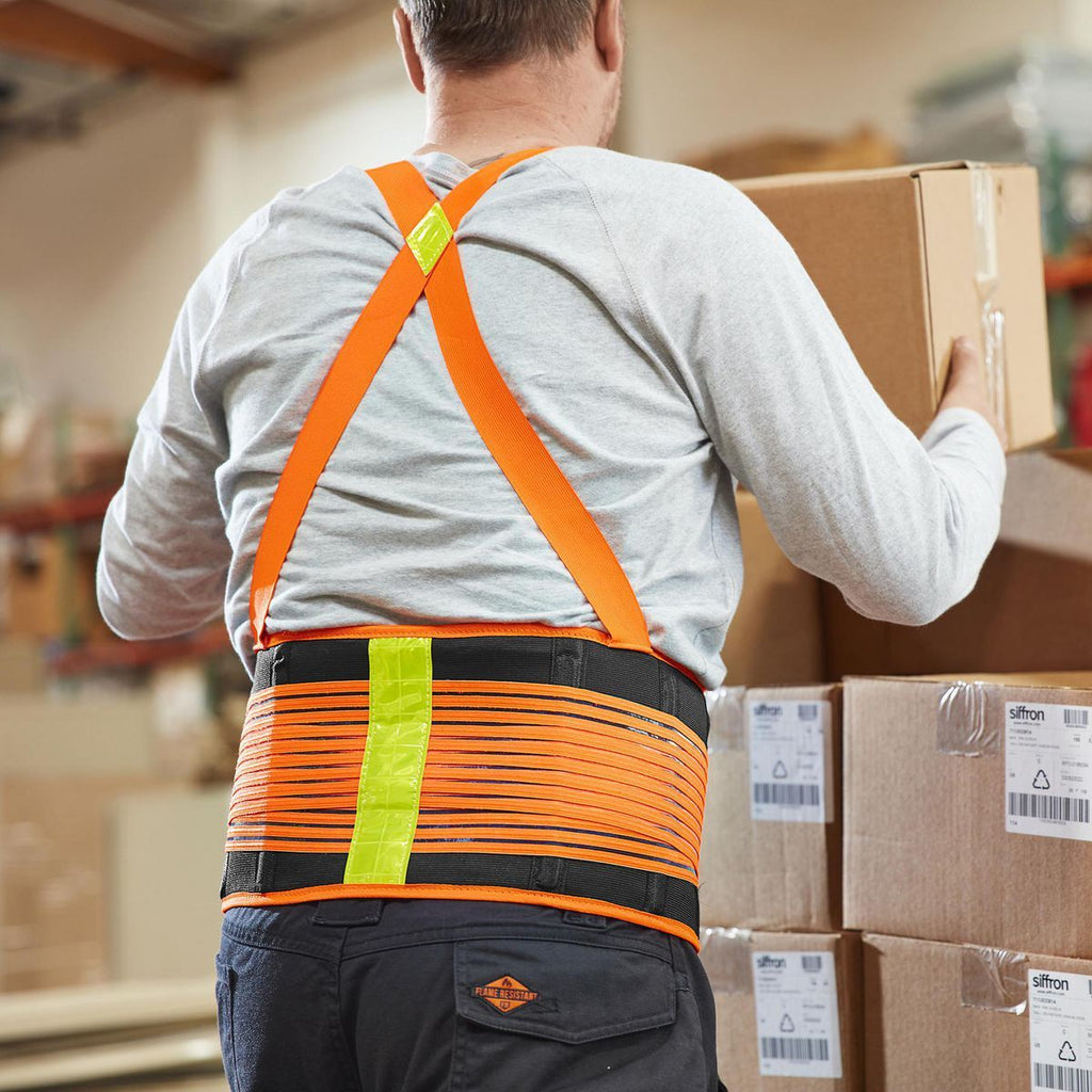 Back Support Belt with Reflector Large E421862