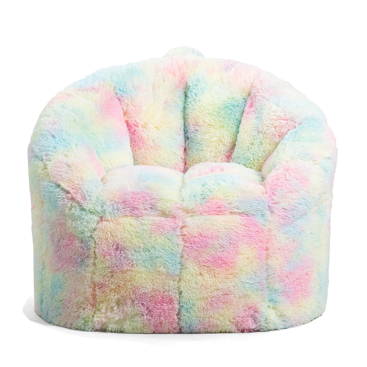 Leopard Print 2.5 feet Faux Fur Bean Bag Chair E4805