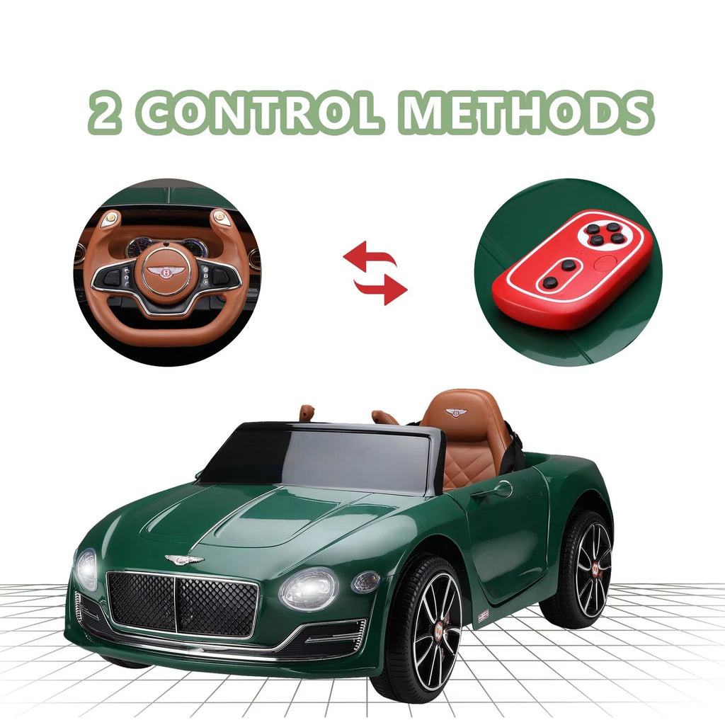 12V Battery Ride On Car with 2.4G Remote Control White V12871