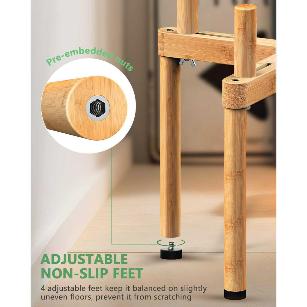 Adjustable Elevated Dog Bowl Stand F96366