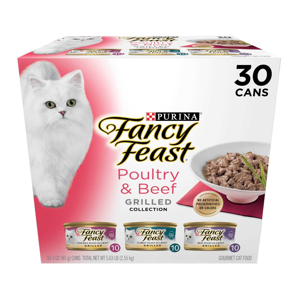 Wet Cat Food Poultry & Beef Variety Pack U21758