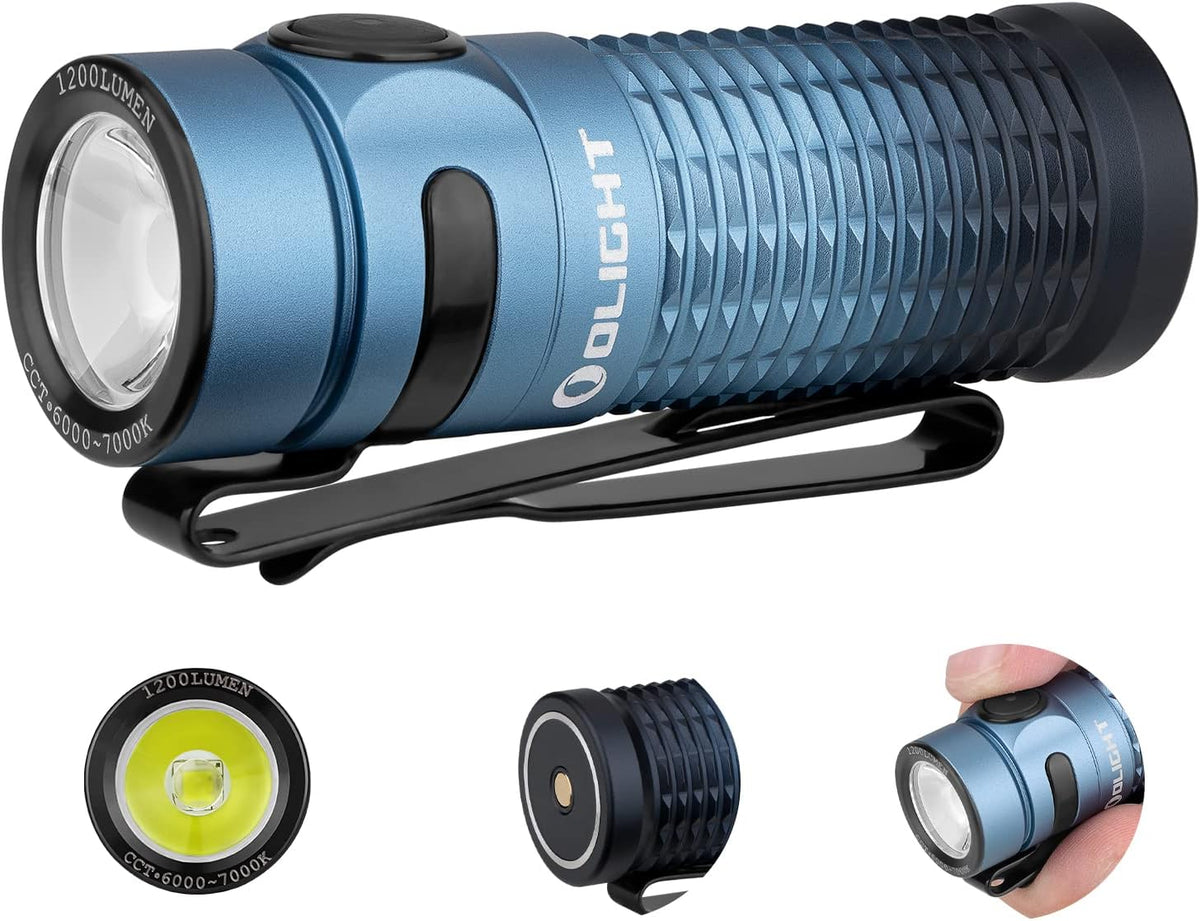 1,200 Lumens Rechargeable EDC Flashlight C7678