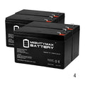 12V 7Ah Battery 4 Pack B8642