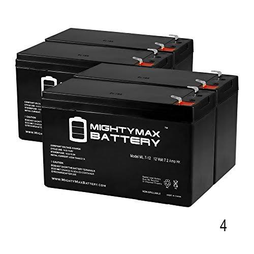 12V 7Ah Battery 4 Pack B8642