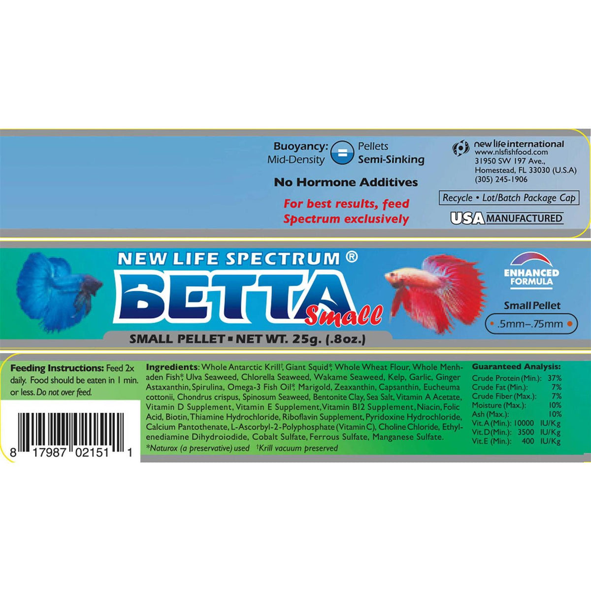 Betta Food Small Floating Pellets K744673