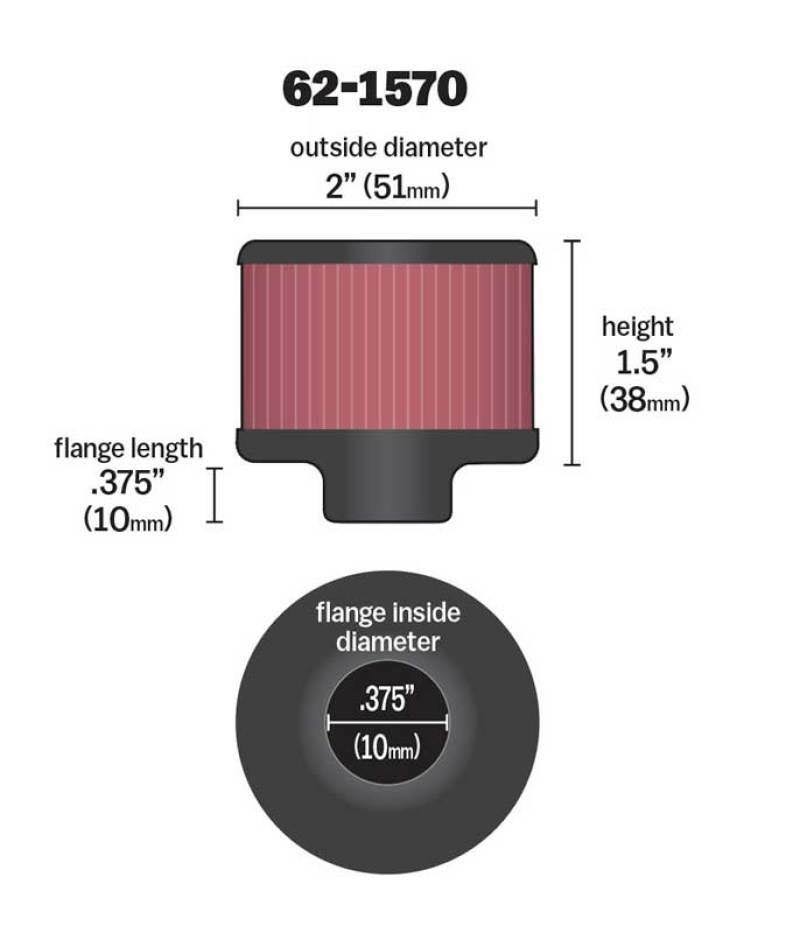 Crankcase Vent Filter O8804