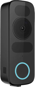 Wired WiFi Video Doorbell Camera 1080P HD 2-Way Audio Black X43409