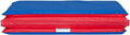 1.5 Inch Thick 4-Section Rest Mat Red Blue D734