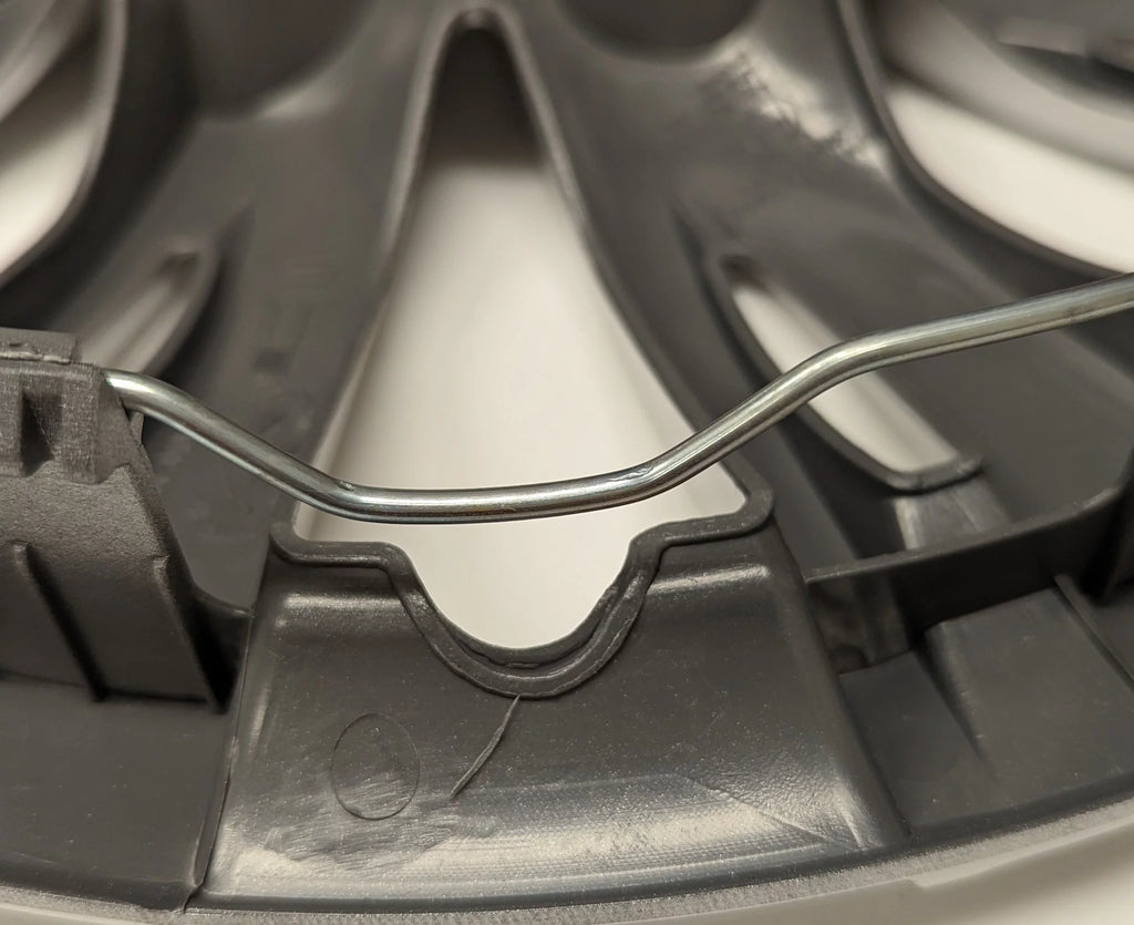 15-inch Wheel Cover Silver Alloy Finish B12309