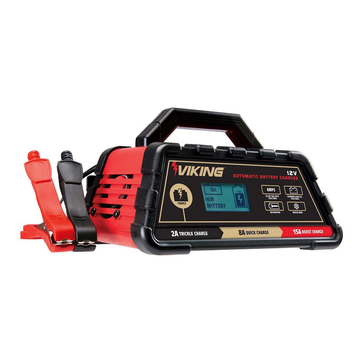 2/8/15 Amp Automatic Battery Charger H32008