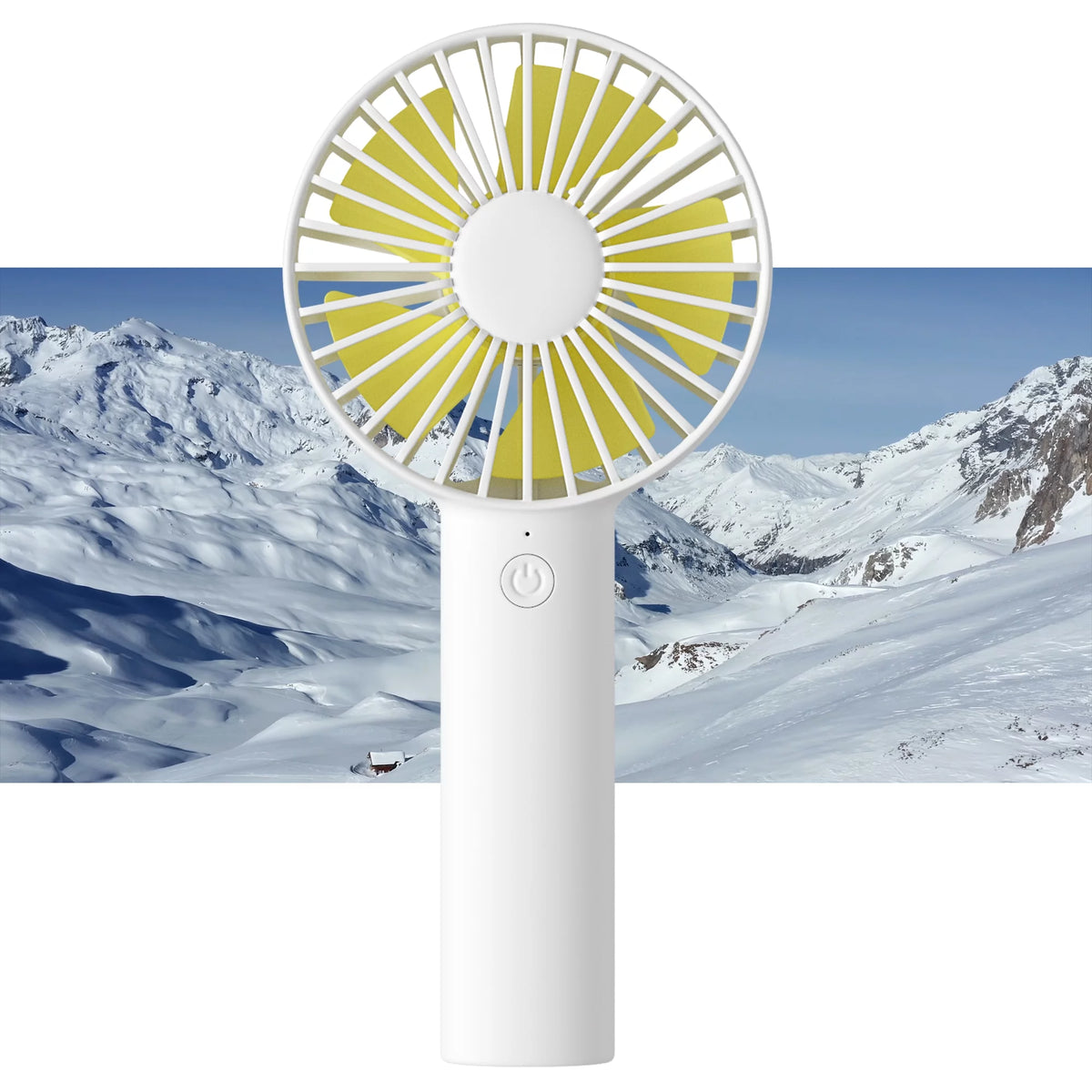 Handheld Mini Fan with 3 Speed USB Rechargeable Q159490