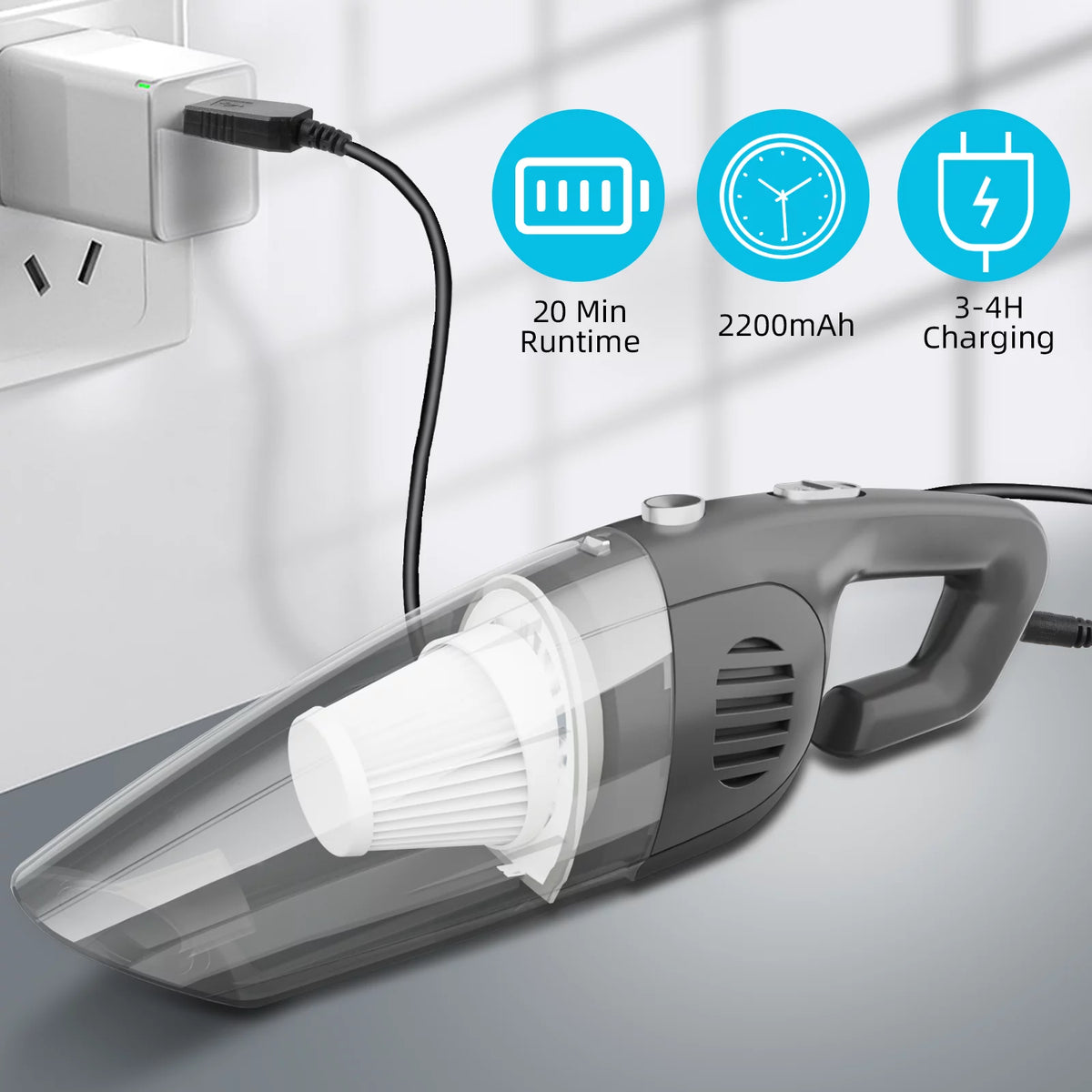 Cordless Handheld Car Vacuum Cleaner G659446