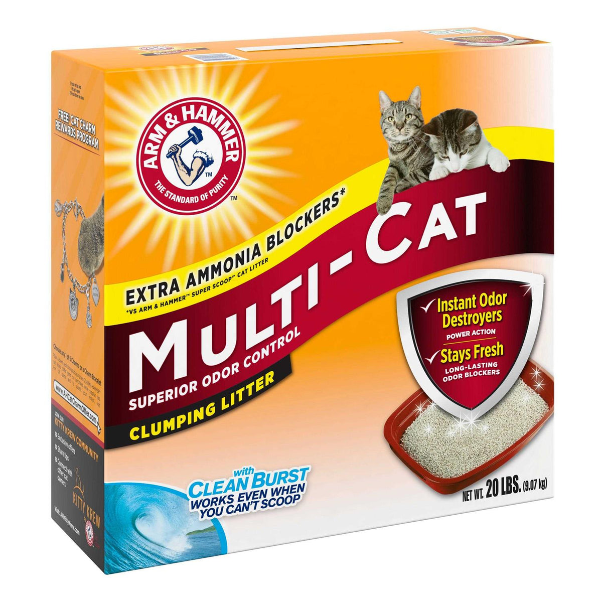 Clumping Multi Cat Litter B7407