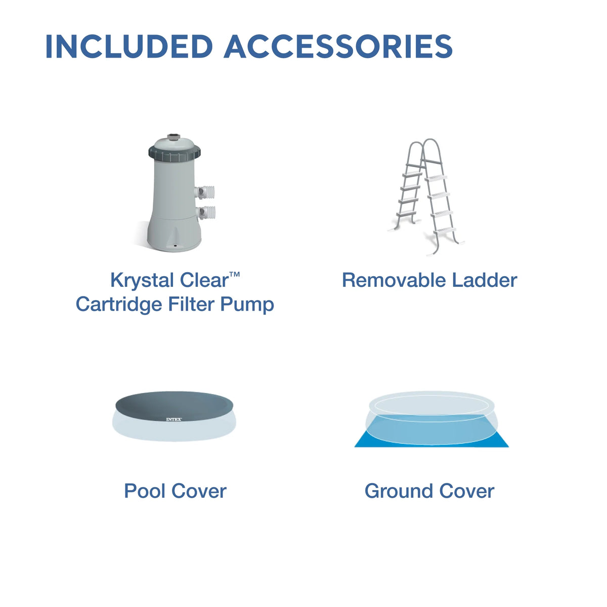 15' x 48 Inflatable Above Ground Swimming Pool with Ladder & Pump Z9265