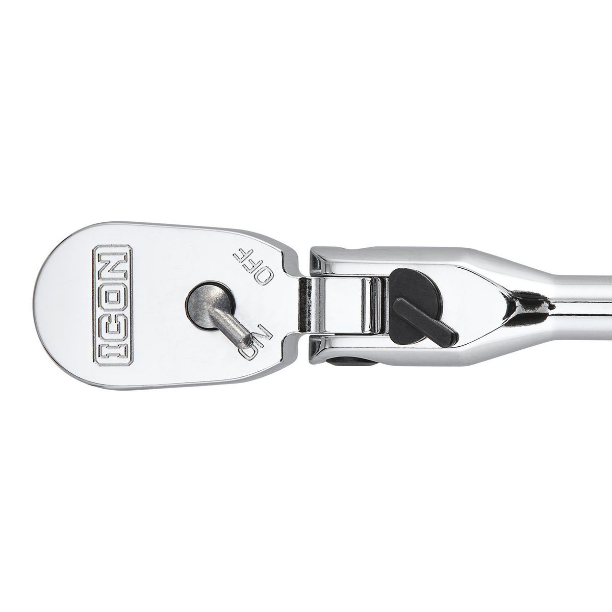 1/4 in. Drive 9 in. Long Locking Flex Ratchet with Comfort Grip A496901