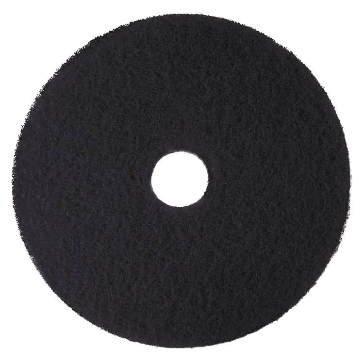 21-Inch Black Floor Pads A3508
