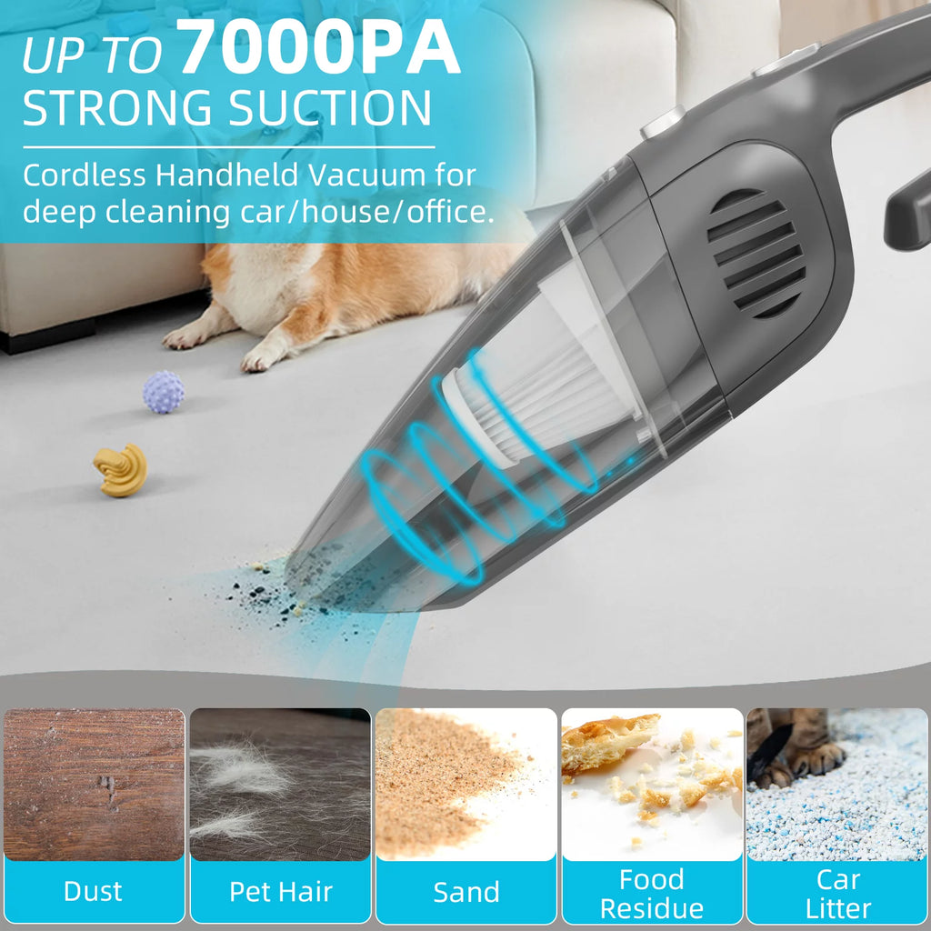 Cordless Handheld Car Vacuum Cleaner G659446