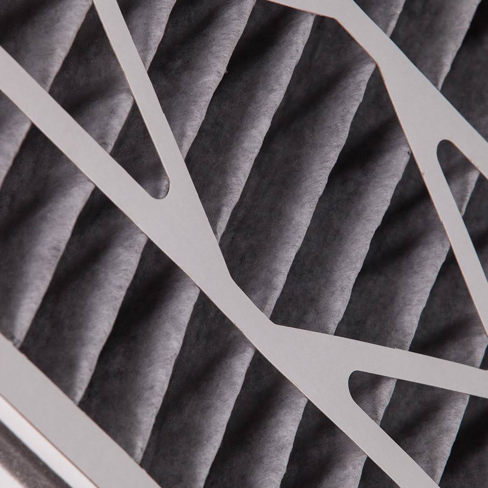 16x25x5 MERV 12 Pleated Carbon Air Filter Qty 2 F717391