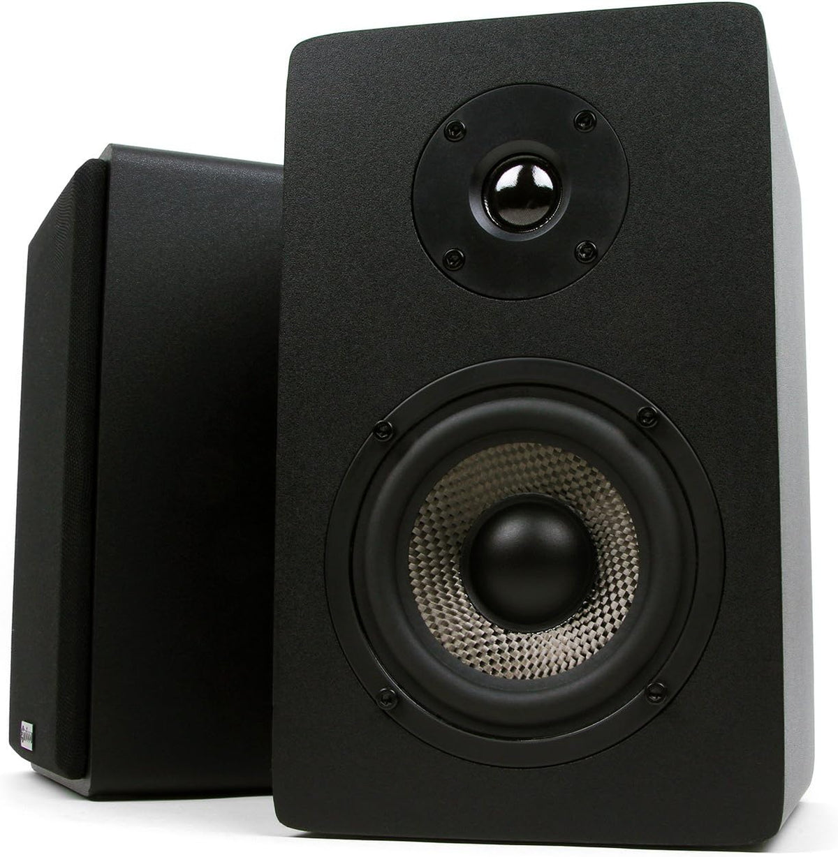 Black 2-Way Bookshelf Speakers, Pair L4287