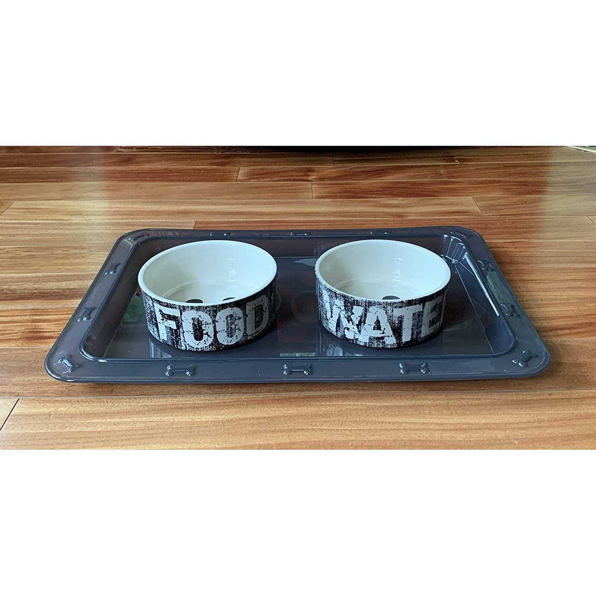 Black Dinner Tray P6880
